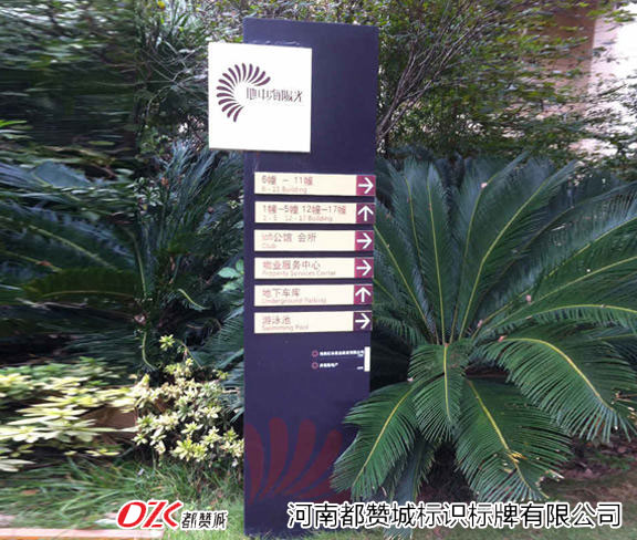 小區(qū)指示牌