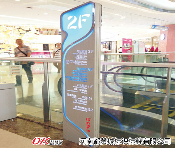 商場導(dǎo)視牌