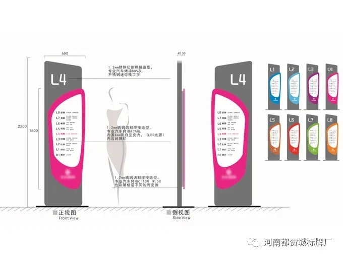 商場標識導視系統(tǒng)設計方案