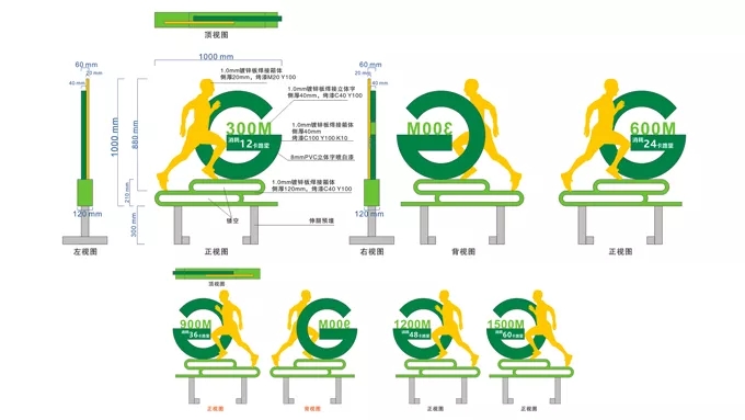 健身步道標(biāo)識標(biāo)牌系統(tǒng)設(shè)計方案