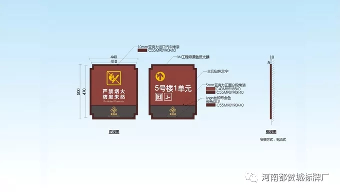 某房地產(chǎn)住宅小區(qū)標識標牌設(shè)計方案 地下停車場
